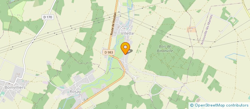 localisation de l'entreprise MADAME TIFFANY D'INTRONE  VILLETTE