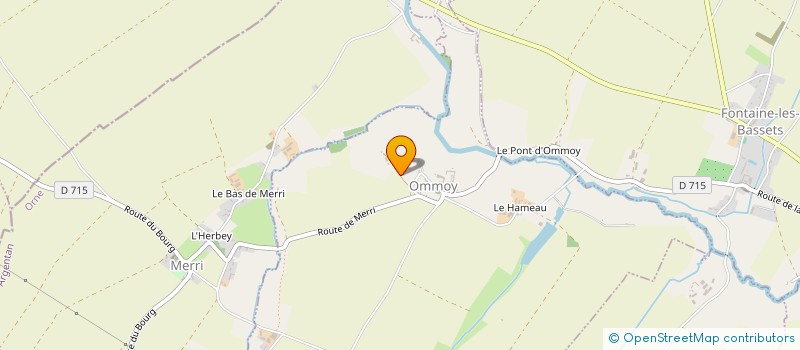 localisation de l'entreprise MADAME TIFFANY DAMONGEOT à GOUFFERN EN AUGE