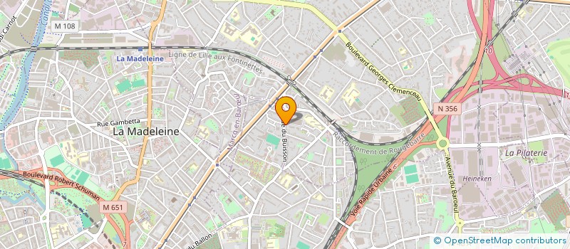 localisation de l'entreprise MADAME TIFFANY DANILOVIC à MARCQ-EN-BARŒUL