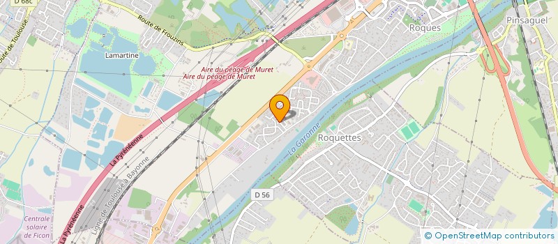 localisation de l'entreprise MADAME TIFFANY DEJEAN  ROQUES