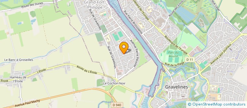 localisation de l'entreprise MADAME TIFFANY DELFOSSE  GRAND-FORT-PHILIPPE