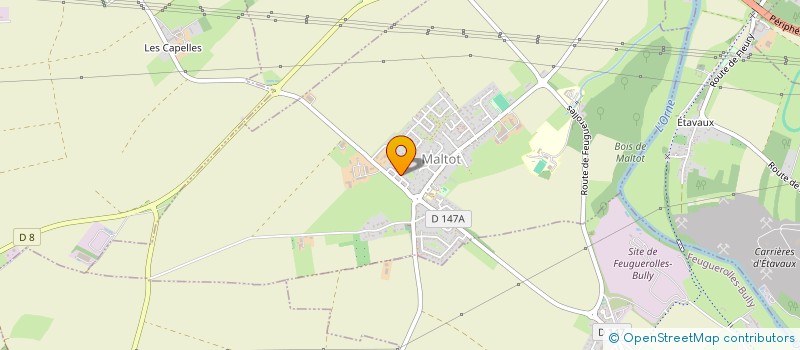 localisation de l'entreprise MADAME TIFFANY DUREL  MALTOT