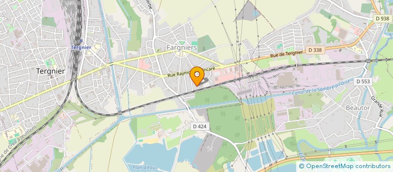 localisation de l'entreprise MADAME TIFFANY EDOUARD  TERGNIER