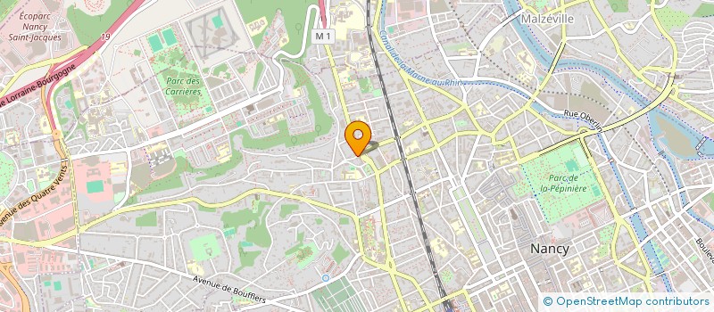 localisation de l'entreprise MADAME TIFFANY FANJEAUX  NANCY