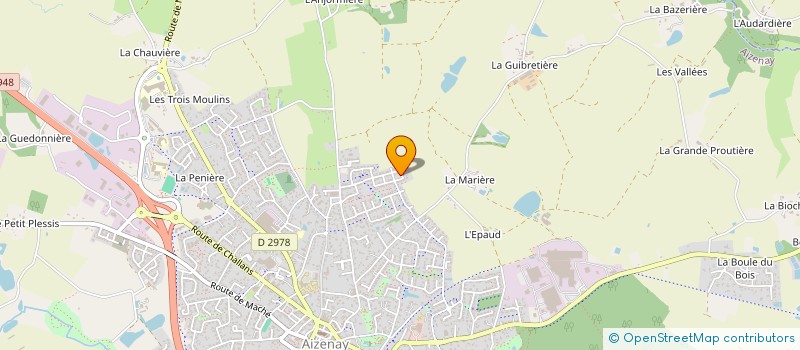 localisation de l'entreprise MADAME TIFFANY FAVREAU à AIZENAY