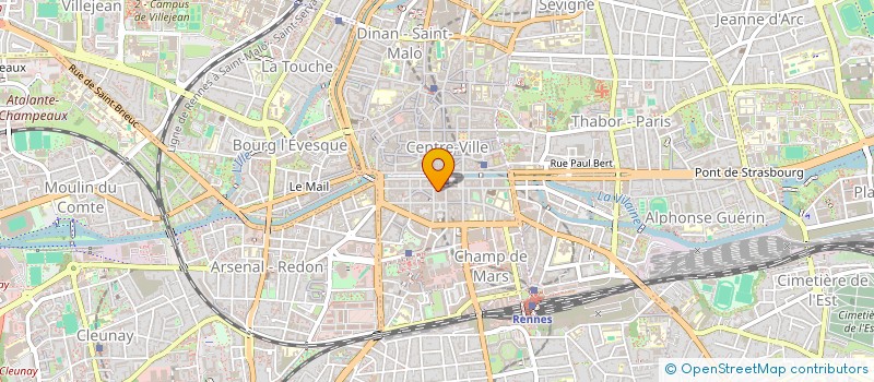 localisation de l'entreprise MADAME TIFFANY GAIGNARD  RENNES