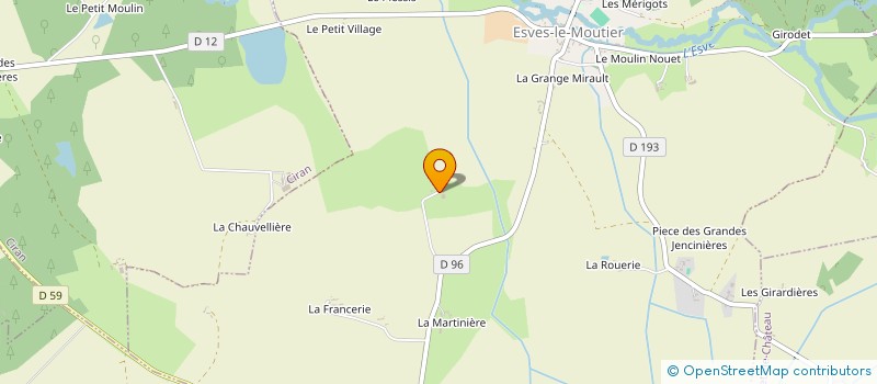 localisation de l'entreprise MADAME TIFFANY GESLIN à ESVES-LE-MOUTIER