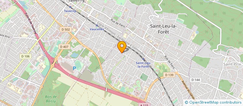 localisation de l'entreprise MADAME TIFFANY GOMES VENTURA  SAINT-LEU-LA-FORET