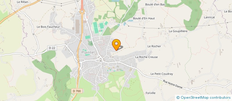 localisation de l'entreprise MADAME TIFFANY GORIAU  PLAINTEL