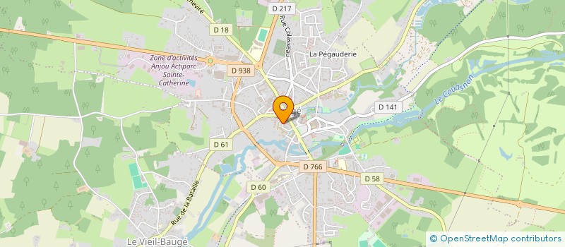 localisation de l'entreprise MADAME TIFFANY GRENON  BAUGE-EN-ANJOU