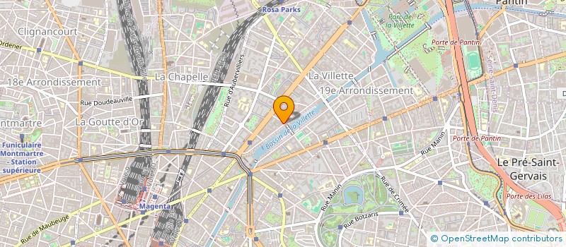 localisation de l'entreprise MADAME TIFFANY GRESLAND  PARIS