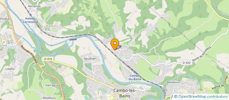 localisation de l'entreprise MADAME TIFFANY HANNEQUIN  HASPARREN