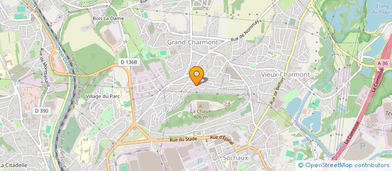 localisation de l'entreprise MADAME TIFFANY HERMITTE  GRAND-CHARMONT