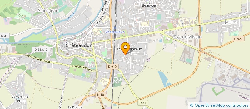 localisation de l'entreprise MADAME TIFFANY HEURGUIER à CHATEAUDUN