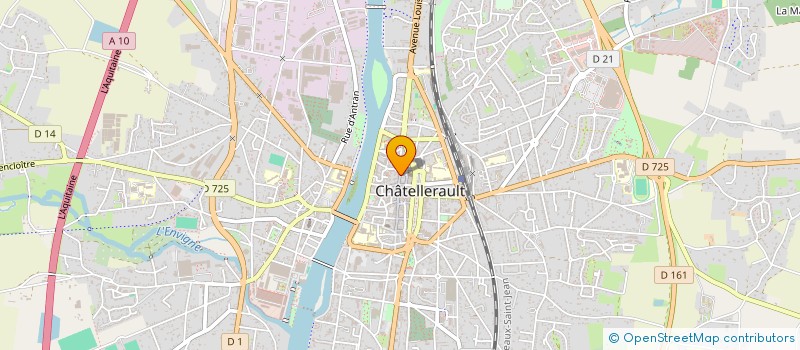 localisation de l'entreprise MADAME TIFFANY JOUSSET  CHATELLERAULT