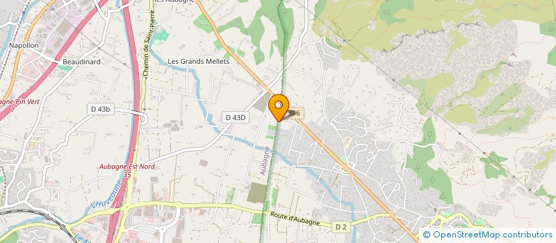 localisation de l'entreprise MADAME TIFFANY LABRO à AUBAGNE