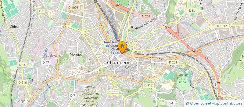 localisation de l'entreprise MADAME TIFFANY LACHARME  CHAMBERY