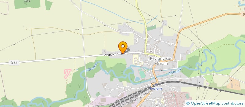 localisation de l'entreprise MADAME TIFFANY LALLEMAND à REVIGNY-SUR-ORNAIN