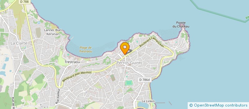 localisation de l'entreprise MADAME TIFFANY LE CLAINCHE  PERROS-GUIREC
