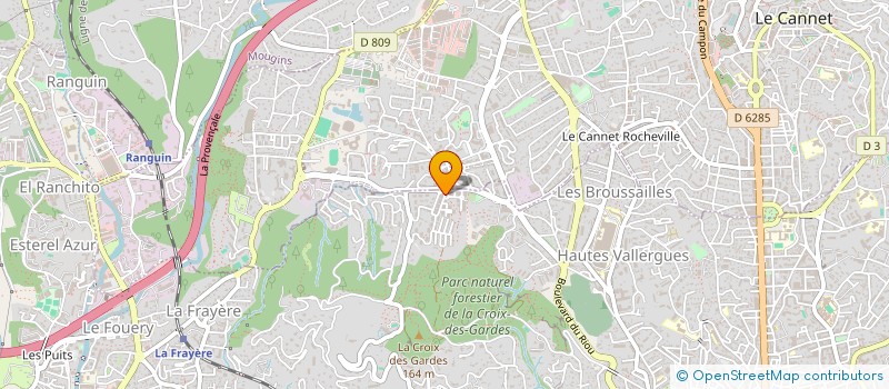 localisation de l'entreprise MADAME TIFFANY LEITE à CANNES