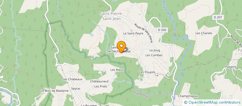 localisation de l'entreprise MADAME TIFFANY LEON  SAINT-PIERRE-SAINT-JEAN