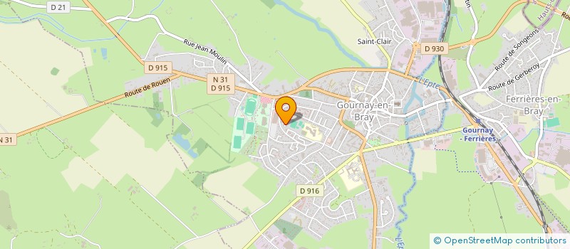 localisation de l'entreprise MADAME TIFFANY LOISELLIER  GOURNAY-EN-BRAY