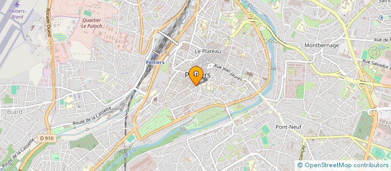 localisation de l'entreprise MADAME TIFFANY MACEDO  POITIERS