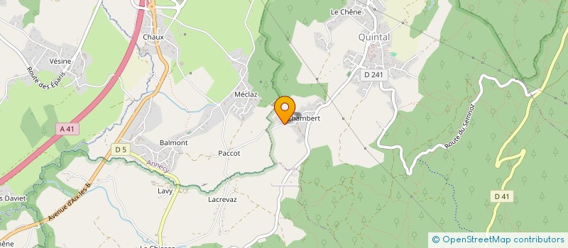 localisation de l'entreprise MADAME TIFFANY MAFFRE  QUINTAL