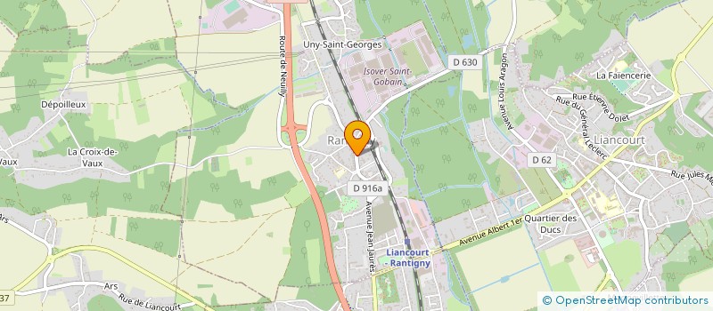 localisation de l'entreprise MADAME TIFFANY MAHIAS  RANTIGNY