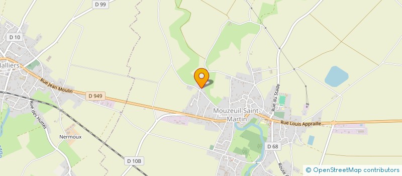 localisation de l'entreprise MADAME TIFFANY MALHOMME  MOUZEUIL-SAINT-MARTIN