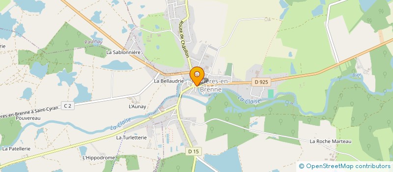 localisation de l'entreprise MADAME TIFFANY MARCHAIS à MEZIERES-EN-BRENNE