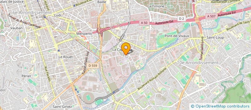 localisation de l'entreprise MADAME TIFFANY MARIANI  MARSEILLE