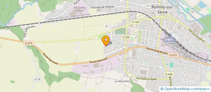 localisation de l'entreprise MADAME TIFFANY MARTINS LOPES  ROMILLY-SUR-SEINE