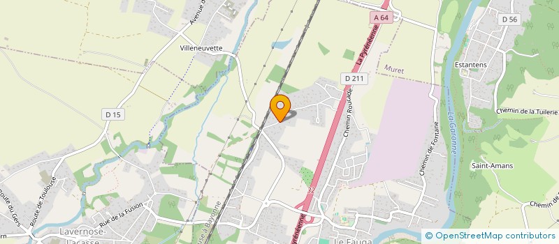 localisation de l'entreprise MADAME TIFFANY MATHYS  LE FAUGA