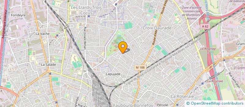 localisation de l'entreprise MADAME TIFFANY METIER  TOULOUSE