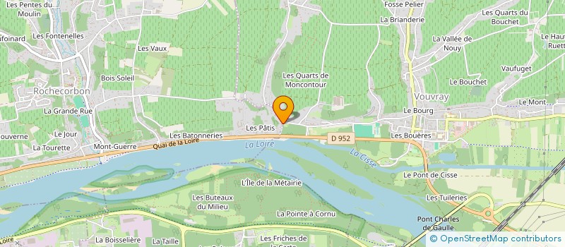 localisation de l'entreprise MADAME TIFFANY MOLET  ROCHECORBON