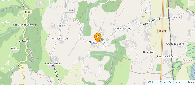 localisation de l'entreprise MADAME TIFFANY MUGNIER à ANNECY