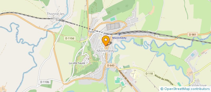 localisation de l'entreprise MADAME TIFFANY NICOLAS à MONTMEDY