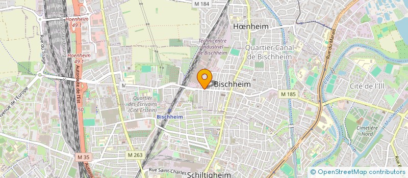 localisation de l'entreprise MADAME TIFFANY NOUHET à BISCHHEIM