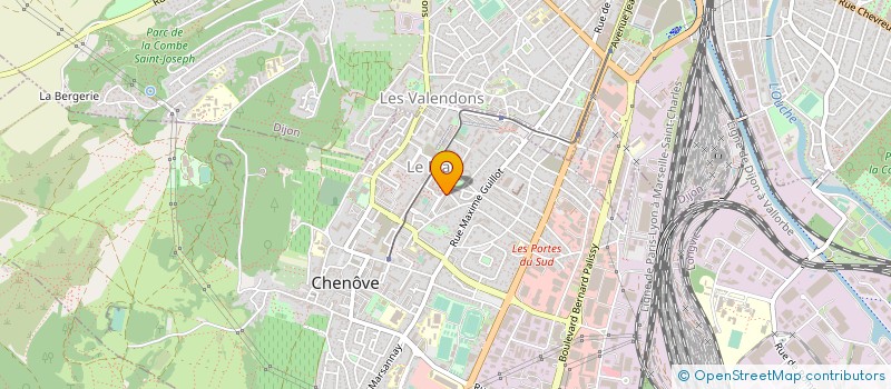 localisation de l'entreprise MADAME TIFFANY PACOT  CHENOVE