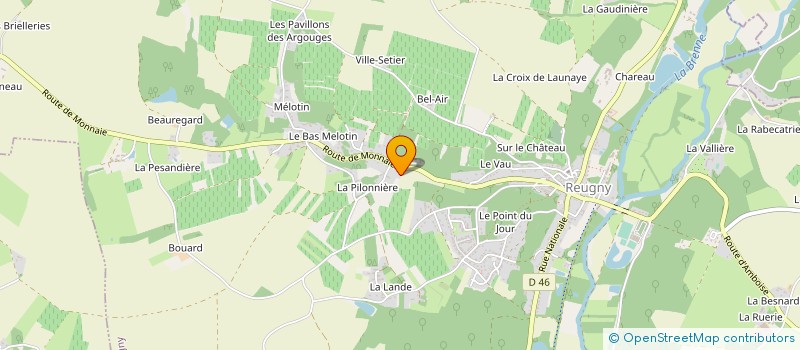 localisation de l'entreprise MADAME TIFFANY PENNERON  REUGNY