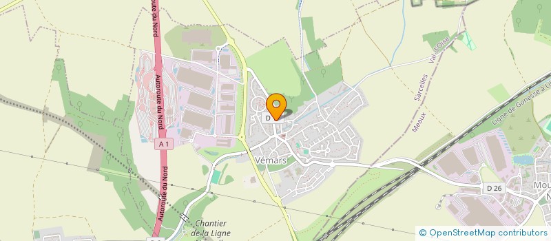 localisation de l'entreprise MADAME TIFFANY PESCRILLI  VILLERS-SUR-COUDUN