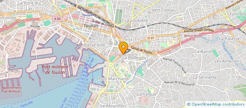 localisation de l'entreprise MADAME TIFFANY REBOH  TOULON