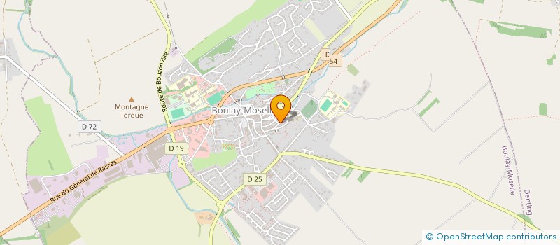 localisation de l'entreprise MADAME TIFFANY REBOUR  BOULAY-MOSELLE