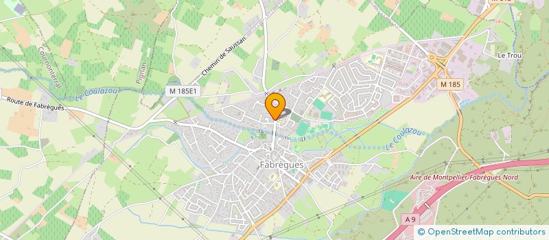 localisation de l'entreprise MADAME TIFFANY RENARD  FABREGUES