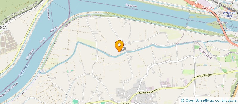 localisation de l'entreprise MADAME TIFFANY RICARD  BARBENTANE