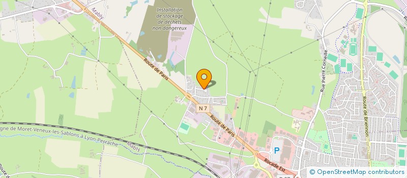 localisation de l'entreprise MADAME TIFFANY ROYER  MABLY