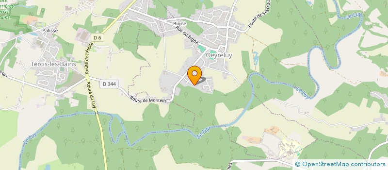 localisation de l'entreprise MADAME TIFFANY SARTHOU  SAINT-PAUL-LES-DAX