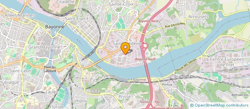 localisation de l'entreprise MADAME TIFFANY SCHATZ à BAYONNE