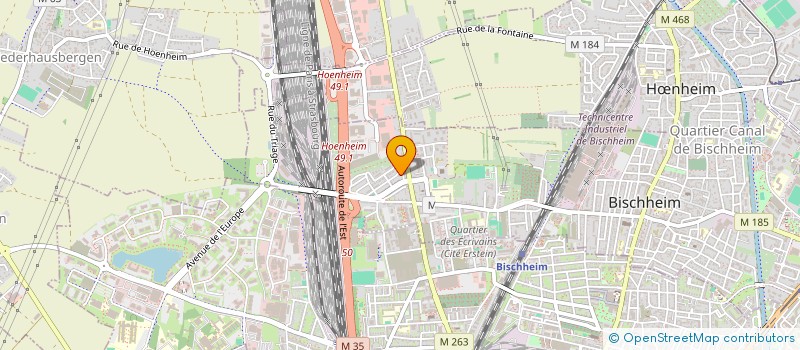 localisation de l'entreprise MADAME TIFFANY SCHOTT  BISCHHEIM